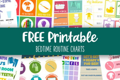 Printable Bedtime Routine Charts Feature Image