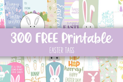Printable Easter Tags Feature Image
