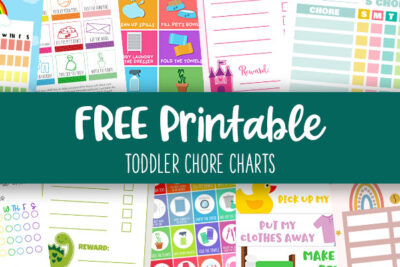 Printable Toddler Chore Charts Feature Image
