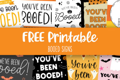 Printable Booed Signs Feature Image