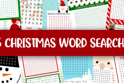 Printable Christmas Word Searches Feature Image