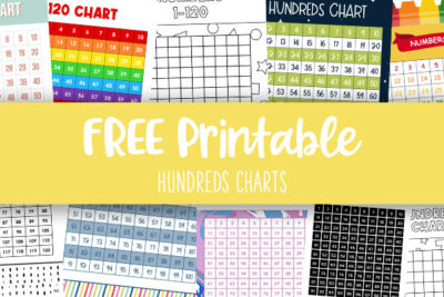 Printable Hundreds Charts Feature Image