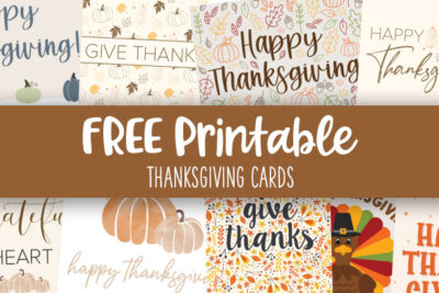 Printable Thanksgiving Cards Feature Image