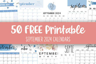 Printable September 2024 Calendars Feature Image