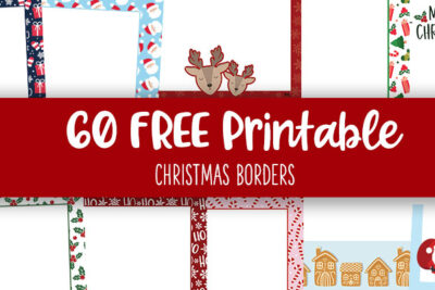Printable Christmas Borders Feature Image