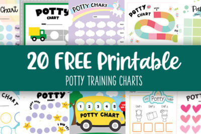 Printable Potty Training Charts Feature Image