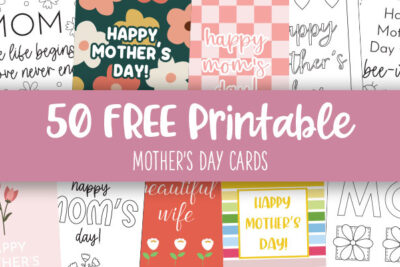 Printable Mothers Day Cards Feature Image