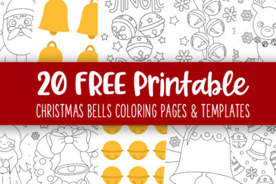 Printable Christmas Bells Coloring Pages And Templates Feature Image