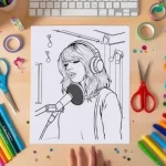 23 Free Taylor Swift Coloring Pages (Printable PDF)