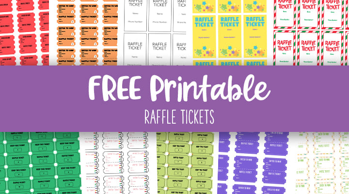 Printable Raffle Tickets Feature Image
