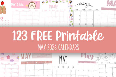 Printable May 2026 Calendars Feature Image
