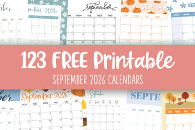 Printable September 2026 Calendars Feature Image
