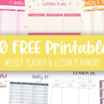 Weekly Teacher & Lesson Planners