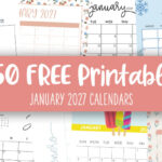 January 2027 Calendars - 150 FREE Printables