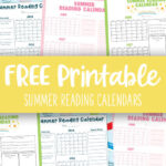 Summer Reading Calendars - FREE Printables